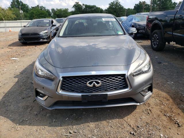 JN1EV7AR0JM440214 - 2018 INFINITI Q50 LUXE GRAY photo 5