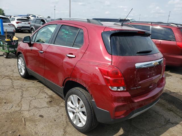 3GNCJRSB5LL138600 - 2020 CHEVROLET TRAX PREMIER RED photo 3