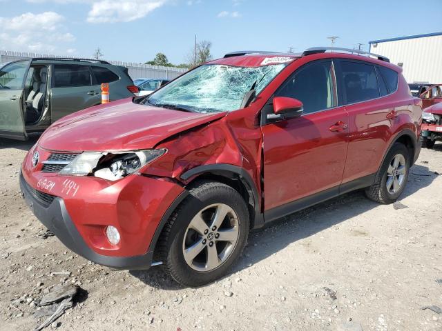 JTMRFREV8FD113159 - 2015 TOYOTA RAV4 XLE RED photo 1