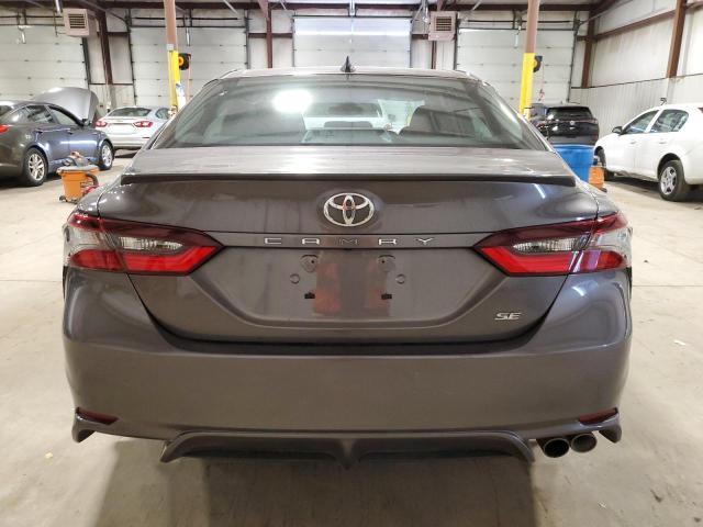 4T1G11AK7RU896350 - 2024 TOYOTA CAMRY SE NIGHT SHADE GRAY photo 6