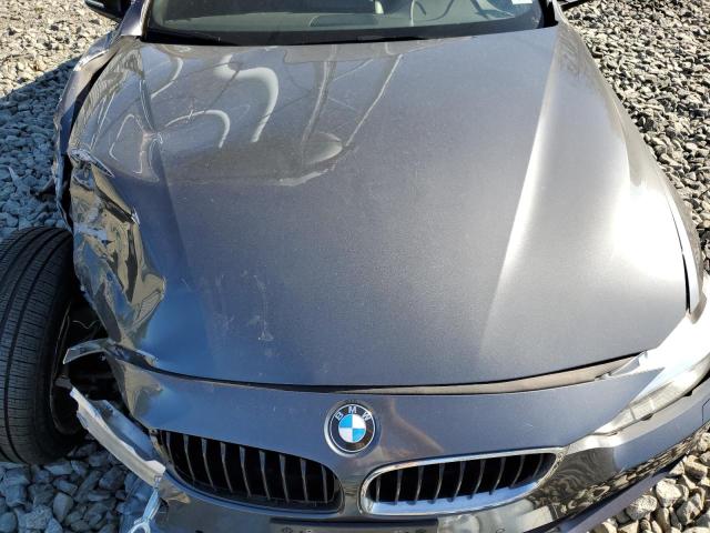 WBA3N5C59FK484747 - 2015 BMW 428 XI GRAY photo 7