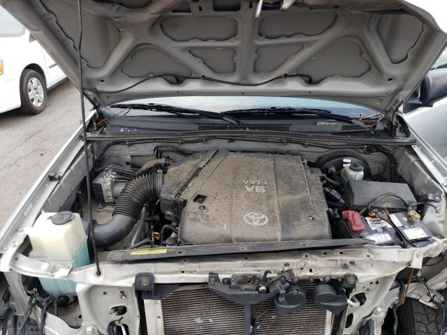 5TEUU42NX9Z636086 - 2009 TOYOTA TACOMA ACCESS CAB ვერცხლისფერი ფოტო 11