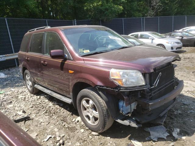 5FNYF28308B008186 - 2008 HONDA PILOT SE MAROON photo 4