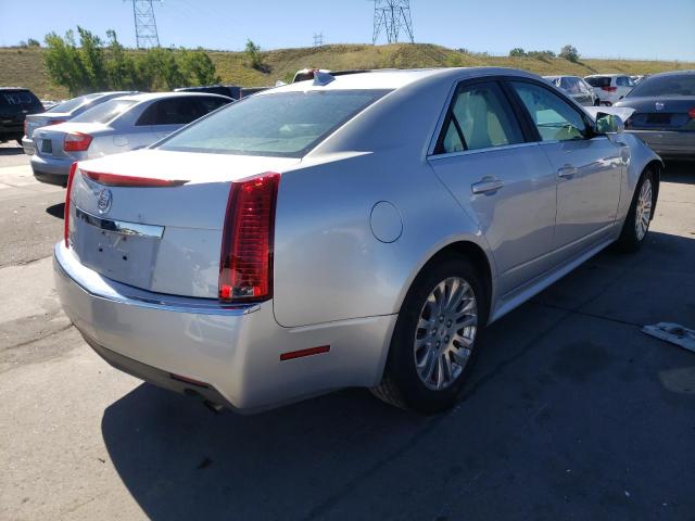 1G6DL5EG8A0115459 - 2010 CADILLAC CTS PERFORMANCE COLLECTION Серебристый фото 4