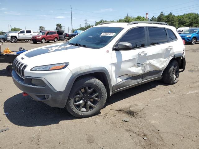 1C4PJMBS3FW736762 - 2015 JEEP CHEROKEE TRAILHAWK 白色 照片 1