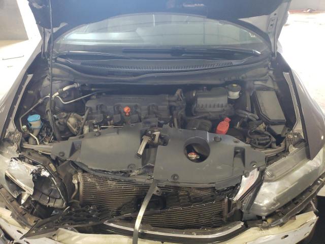 19XFB2F92FE216163 - 2015 HONDA CIVIC EXL ნაცრისფერი ფოტო 11