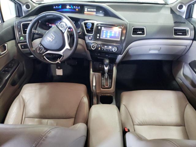 19XFB2F92FE216163 - 2015 HONDA CIVIC EXL ნაცრისფერი ფოტო 8