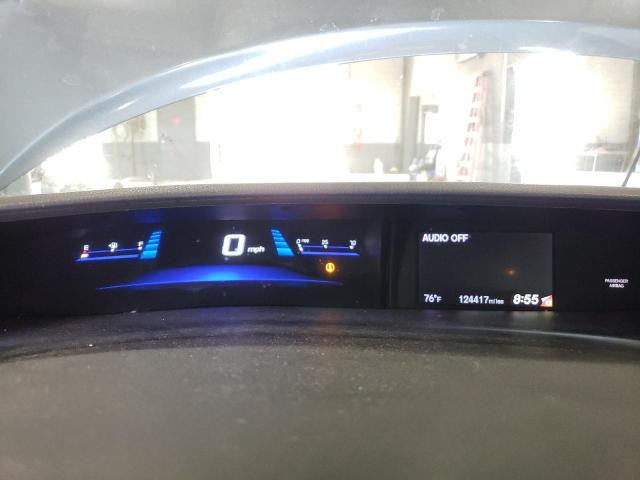 19XFB2F92FE216163 - 2015 HONDA CIVIC EXL ნაცრისფერი ფოტო 9