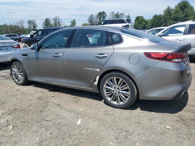 5XXGV4L22GG121187 - 2016 KIA OPTIMA SXL GRAY photo 2