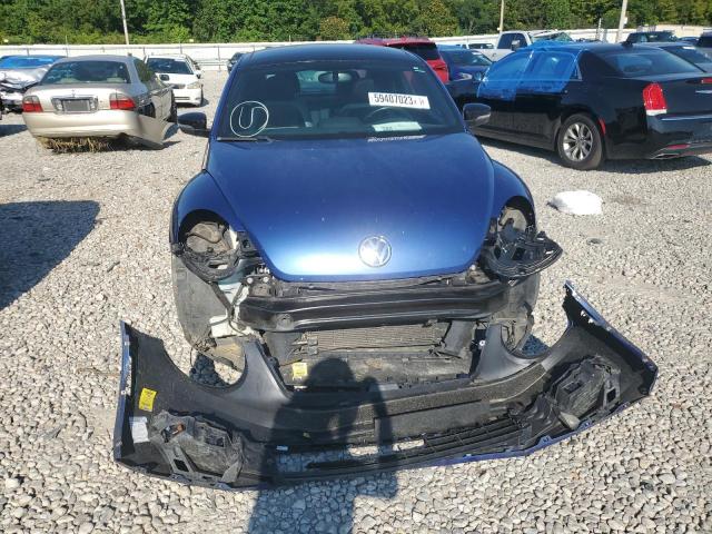 3VW467AT3DM617541 - 2013 VOLKSWAGEN BEETLE TURBO BLUE photo 5