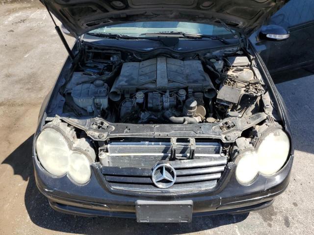 WDBRN64J73A511958 - 2003 MERCEDES-BENZ C 320 SPORT COUPE BLACK photo 11