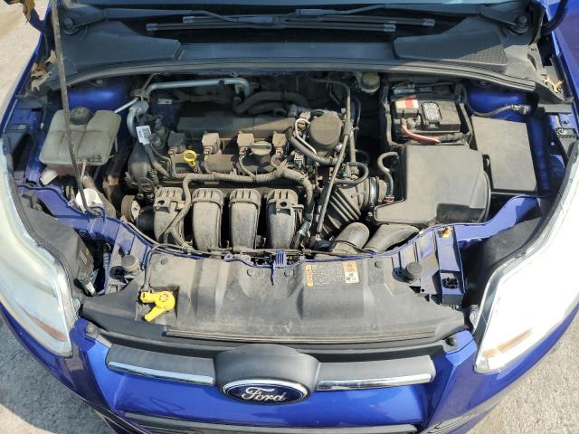 1FADP3F24EL306976 - 2014 FORD FOCUS SE BLUE photo 11