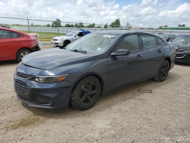 1G1ZB5ST3JF186145 - 2018 CHEVROLET MALIBU LS BLUE photo 1