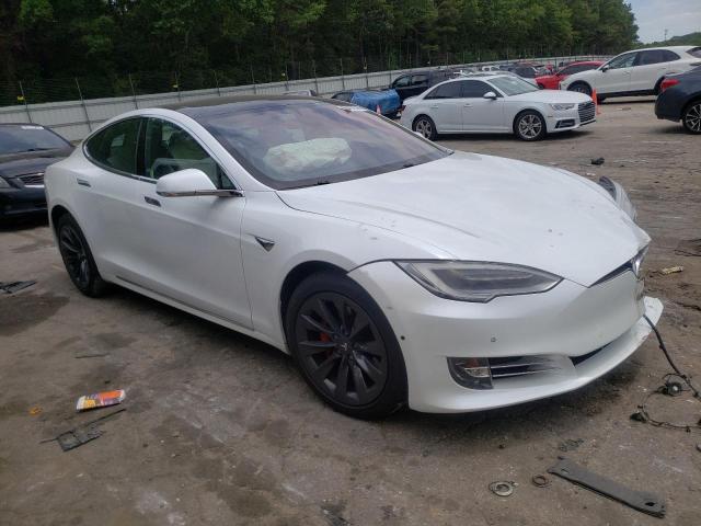 5YJSA1E48LF406752 - 2020 TESLA MODEL S 白色 照片 4