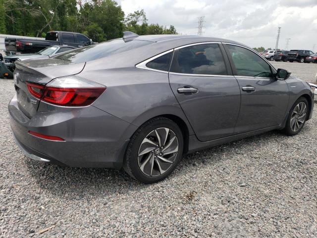 19XZE4F98ME003358 - 2021 HONDA INSIGHT TOURING GRAY photo 3