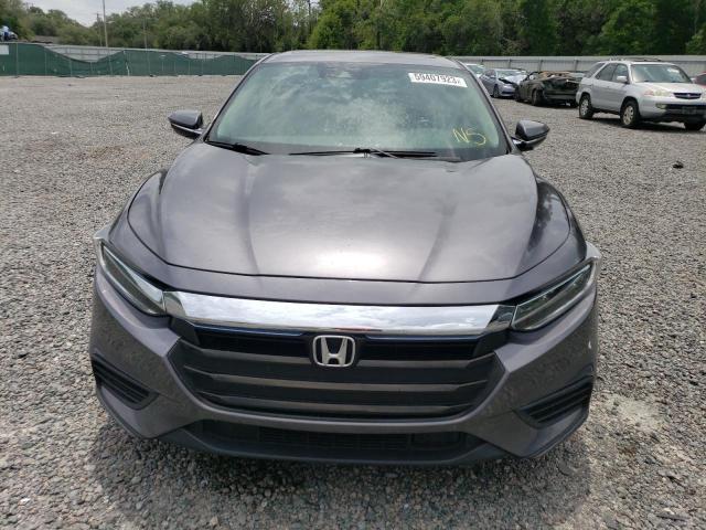 19XZE4F98ME003358 - 2021 HONDA INSIGHT TOURING GRAY photo 5