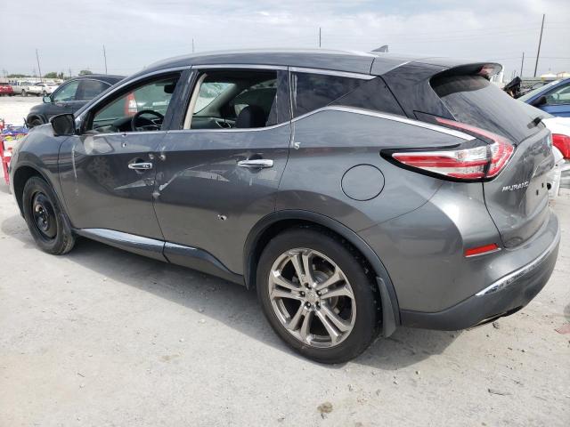 5N1AZ2MH1FN235634 - 2015 NISSAN MURANO S GRAY photo 2