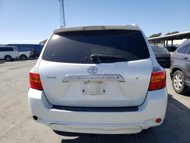 JTEDS42A882014488 - 2008 TOYOTA HIGHLANDER LIMITED WHITE photo 6