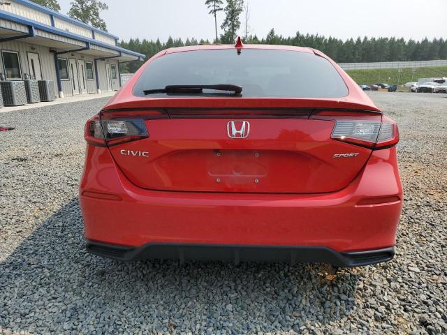 19XFL2H82NE014200 - 2022 HONDA CIVIC SPORT წითელი ფოტო 6