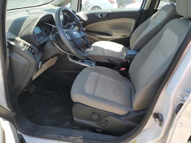 MAJ3S2GE5LC322436 - 2020 FORD ECOSPORT SE WHITE photo 7