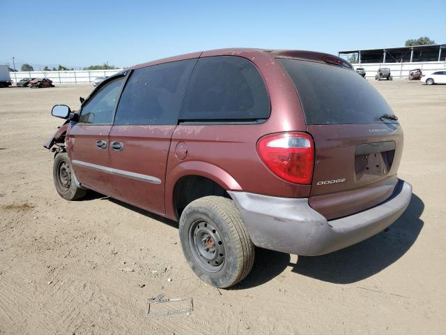 1D4GP25B43B134103 - 2003 DODGE CARAVAN SE BURGUNDY photo 2