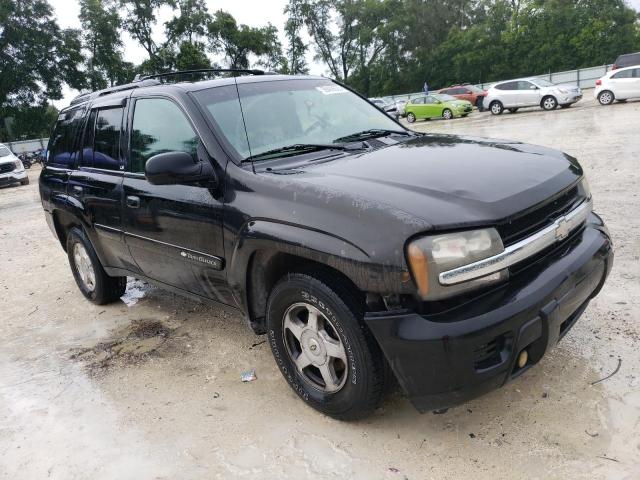 1GNDT13S022189369 - 2002 CHEVROLET TRAILBLAZE BLACK photo 4