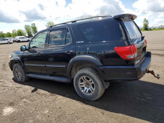 5TDBT48A77S288885 - 2007 TOYOTA SEQUOIA LIMITED BLACK photo 2