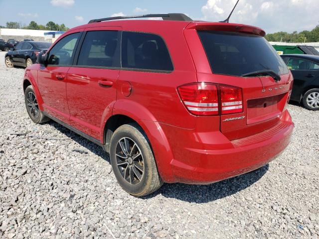 3C4PDCAB9JT276170 - 2018 DODGE JOURNEY SE RED photo 2