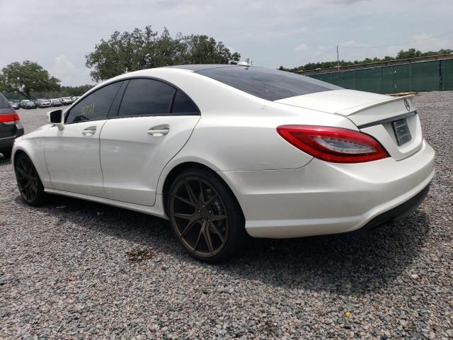 WDDLJ9BB8CA024838 - 2012 MERCEDES-BENZ CLS 550 4MATIC WHITE photo 2