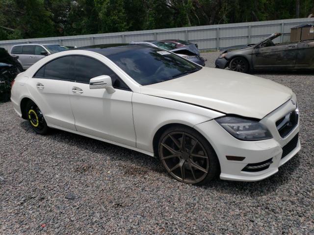 WDDLJ9BB8CA024838 - 2012 MERCEDES-BENZ CLS 550 4MATIC WHITE photo 4