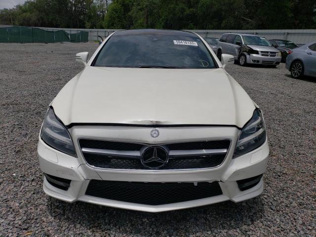 WDDLJ9BB8CA024838 - 2012 MERCEDES-BENZ CLS 550 4MATIC WHITE photo 5