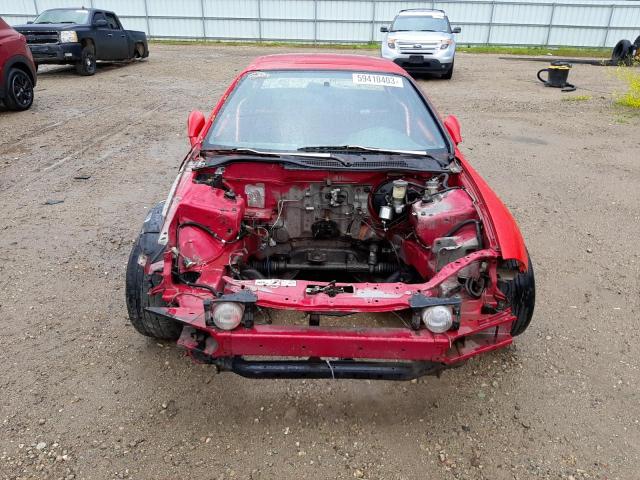 JHMEG1149SS003834 - 1995 HONDA CIVIC DEL SOL S RED photo 5