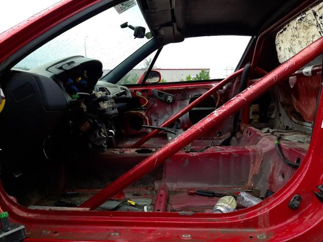 JHMEG1149SS003834 - 1995 HONDA CIVIC DEL SOL S RED photo 7