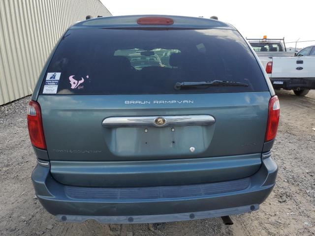 2A8GP64L87R121739 - 2007 CHRYSLER TOWN & COU LIMITED GREEN photo 6