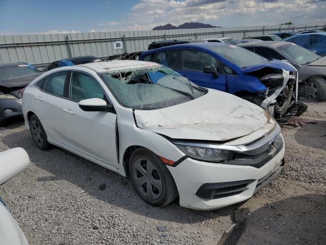2HGFC2F56JH565108 - 2018 HONDA CIVIC LX WHITE photo 4