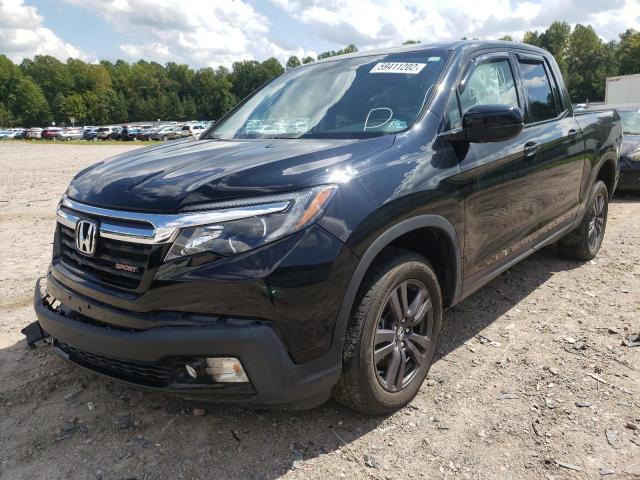 5FPYK3F17KB046550 - 2019 HONDA RIDGELINE SPORT BLACK photo 2