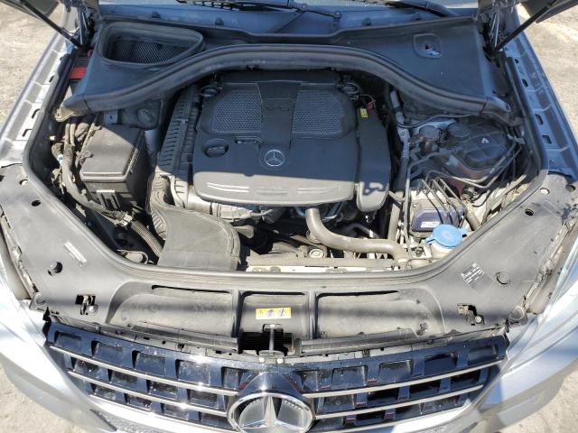 4JGDA5HB0FA460792 - 2015 MERCEDES-BENZ ML 350 4MATIC SILVER photo 11