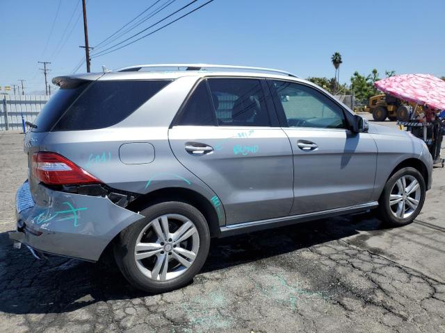 4JGDA5HB0FA460792 - 2015 MERCEDES-BENZ ML 350 4MATIC SILVER photo 3