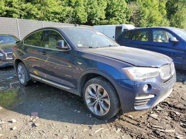 5UXXW3C59J0T81823 - 2018 BMW X4 XDRIVE28I ლურჯი ფოტო 4