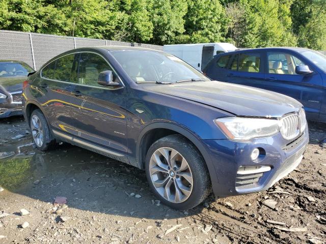 5UXXW3C59J0T81823 - 2018 BMW X4 XDRIVE28I BLUE photo 4