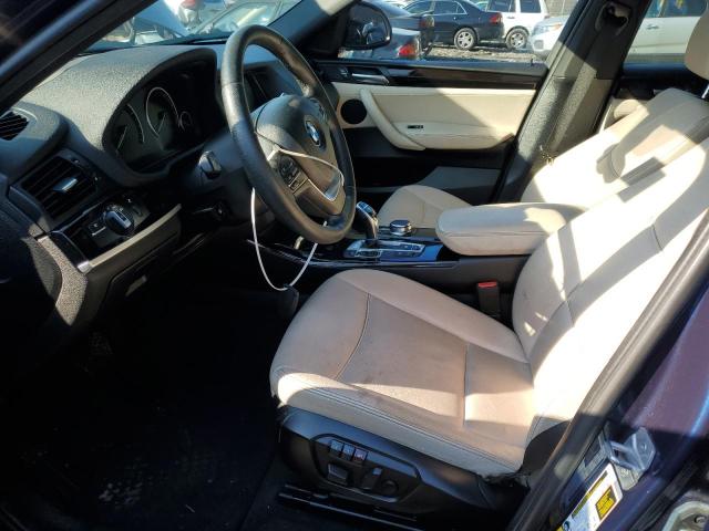 5UXXW3C59J0T81823 - 2018 BMW X4 XDRIVE28I ლურჯი ფოტო 7