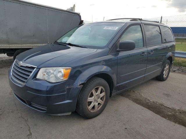 2A8HR44H38R111944 - 2008 CHRYSLER TOWN & COU LX BLUE photo 1