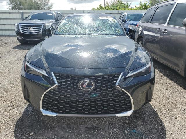 JTHAA1D25M5113680 - 2021 LEXUS IS 300 CHARCOAL photo 5