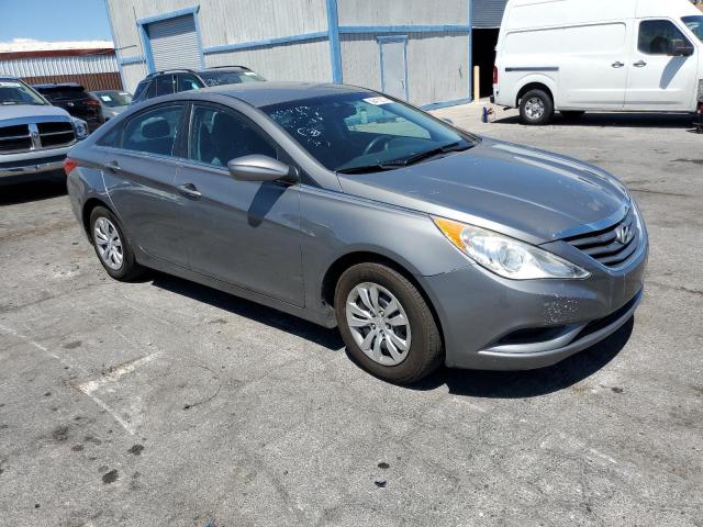 5NPEB4AC8DH607319 - 2013 HYUNDAI SONATA GLS GRAY photo 4