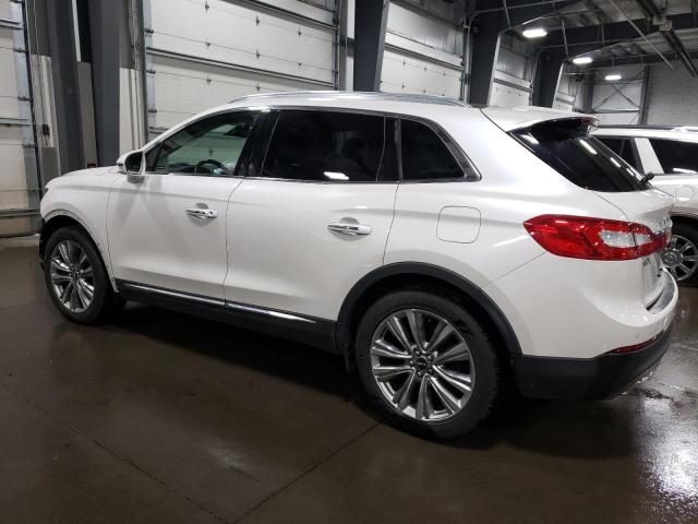 2LMTJ8LPXGBL55333 - 2016 LINCOLN MKX RESERVE WHITE photo 2