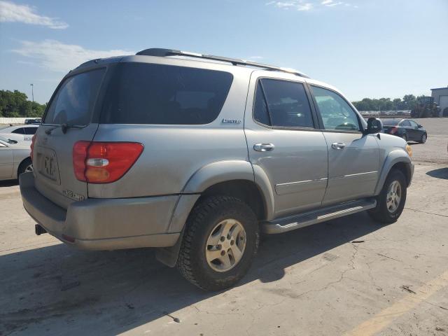 5TDBT48A92S063523 - 2002 TOYOTA SEQUOIA LIMITED SILVER photo 3