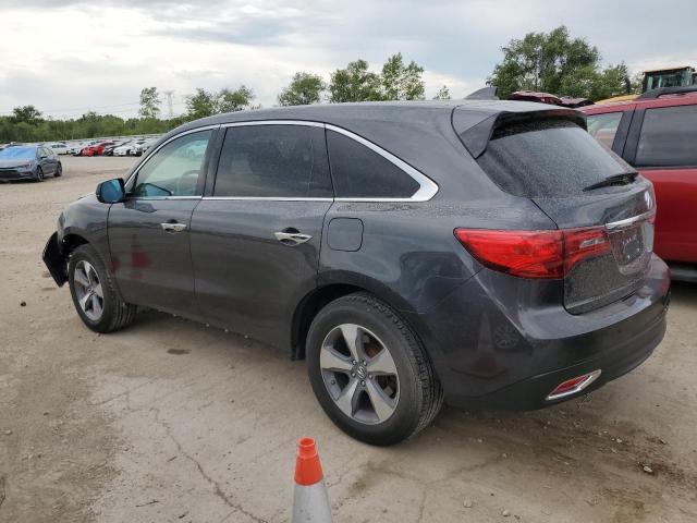 5FRYD4H21FB014325 - 2015 ACURA MDX BLACK photo 2