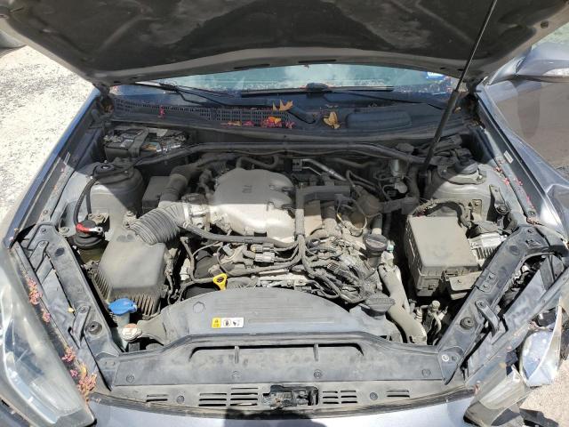 KMHHU6KJ8FU125437 - 2015 HYUNDAI GENESIS CO 3.8L GRAY photo 11