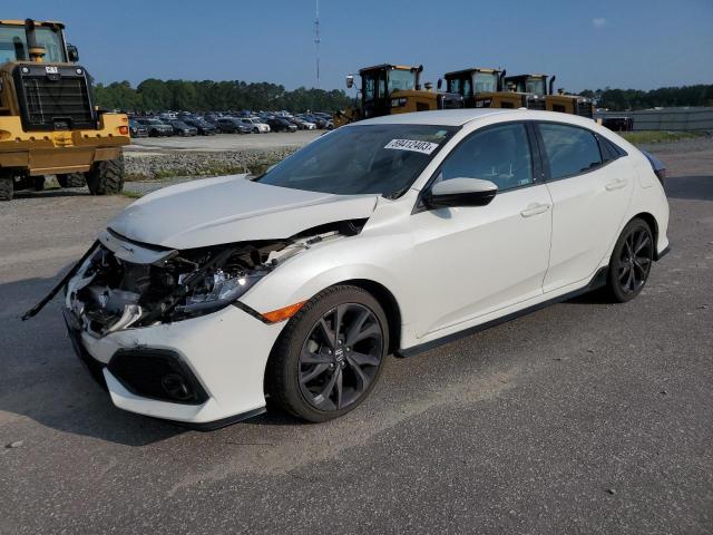 SHHFK7H4XJU410455 - 2018 HONDA CIVIC SPORT 白色 照片 1