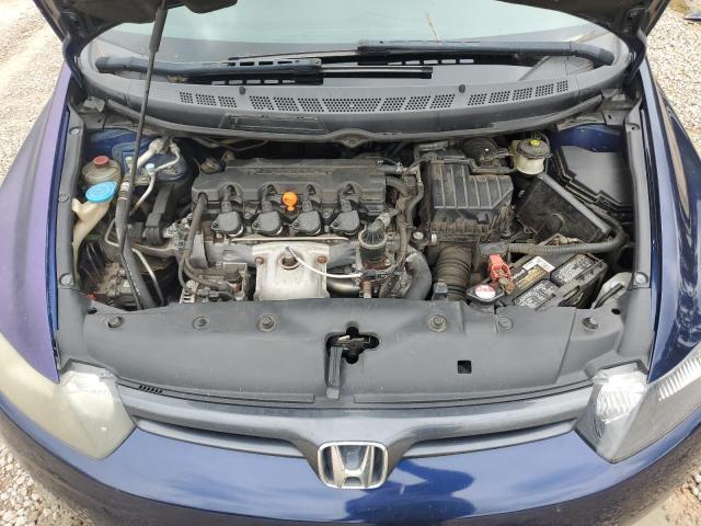 2HGFG12897H542073 - 2007 HONDA CIVIC EX BLUE photo 11